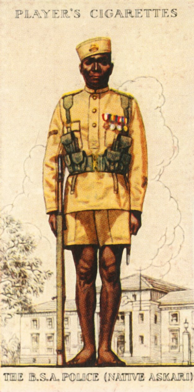 La Police sud-africaine britannique Askari, 1936 - Unbekannt