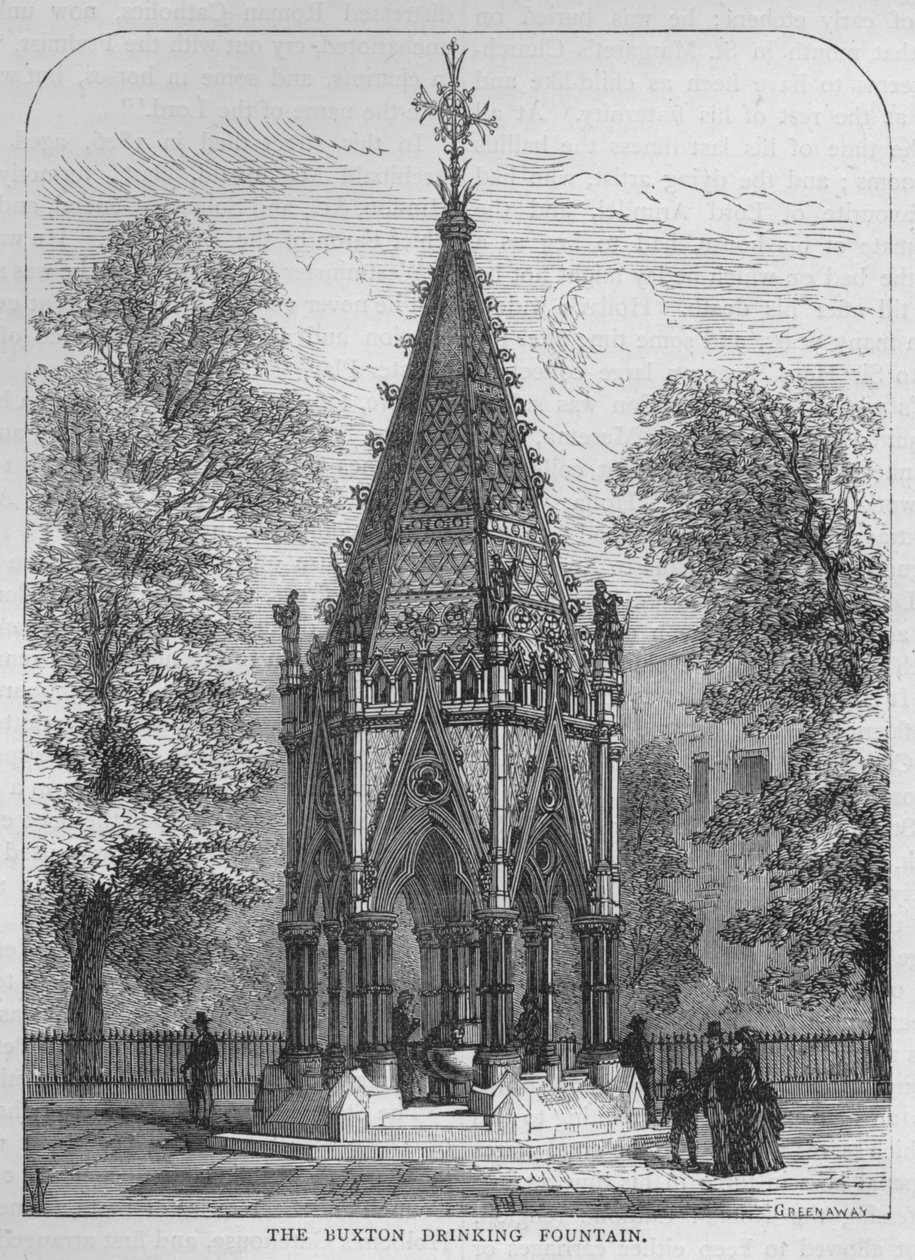 La Fontaine Buxton, Westminster, Londres, vers 1870 1878 - Unbekannt