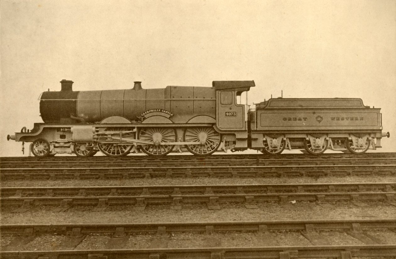 Le Château de Caerphilly 4-6-0, Great Western Railway, 1930 - Unbekannt