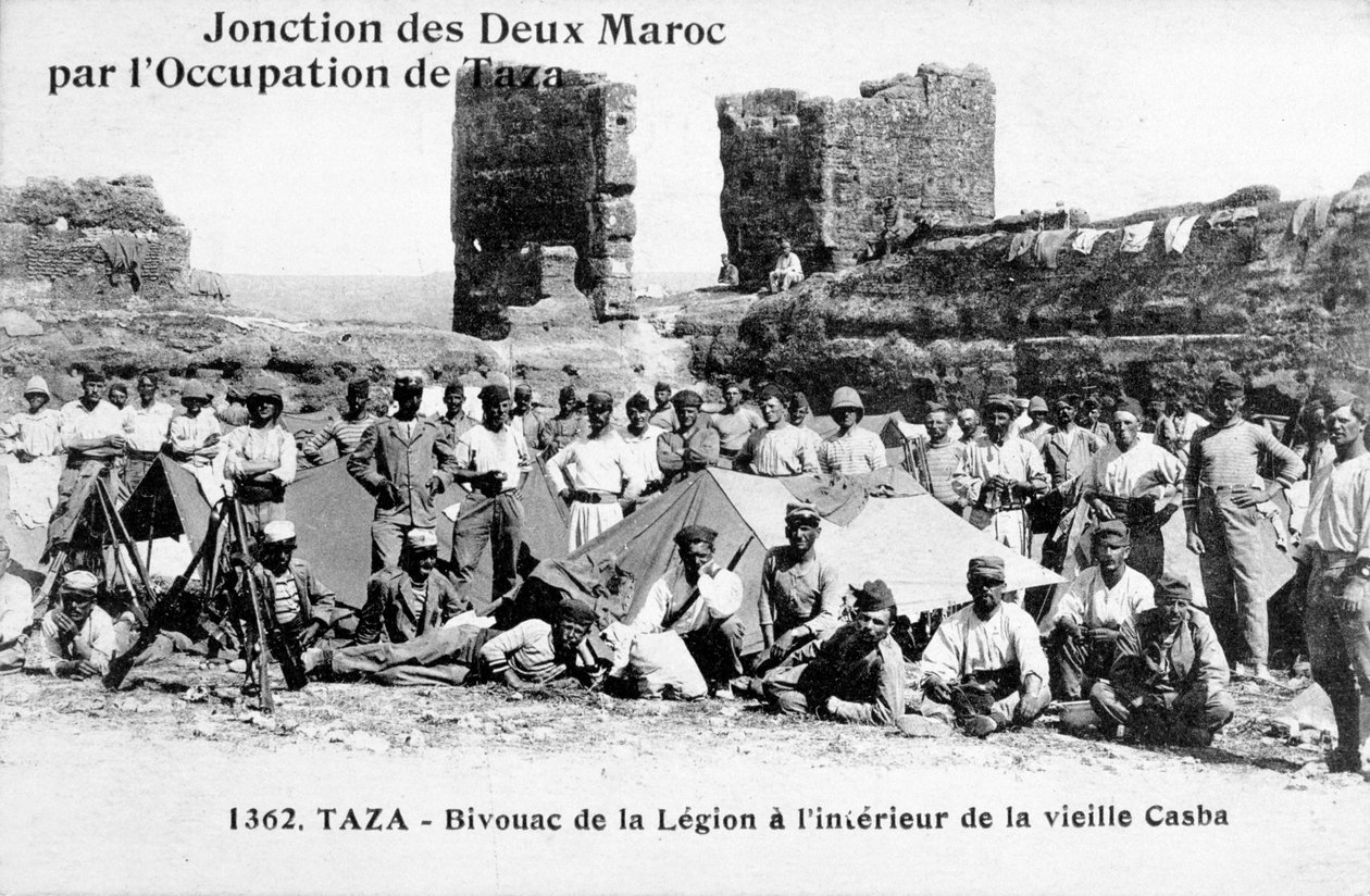 Le camp de la Légion étrangère, Taza, Maroc, 1904 - Unbekannt