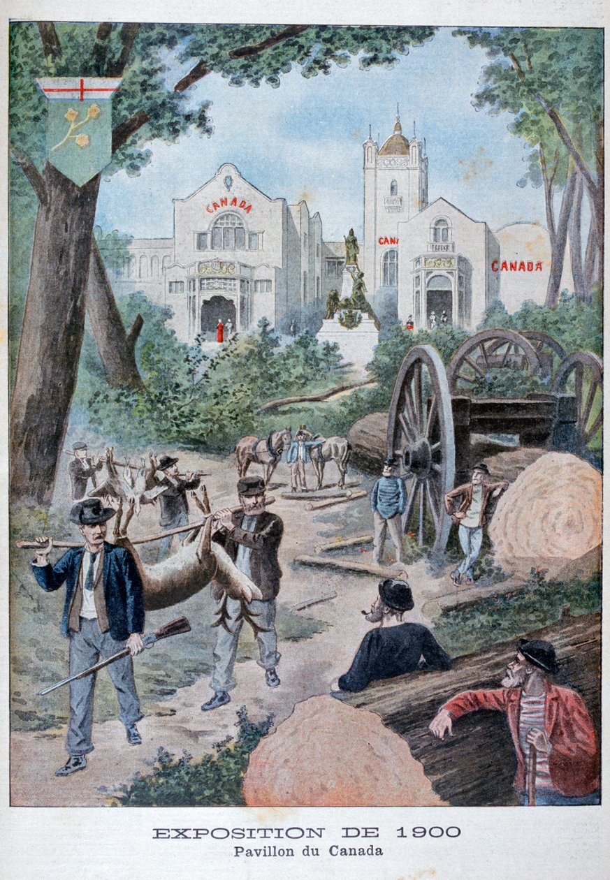 Le pavillon canadien à l