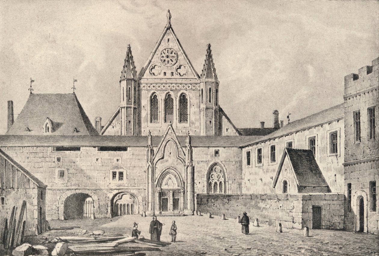 Le monastère des Carmélites sur la rue d