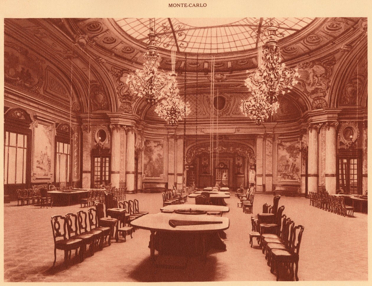 Le Casino - Salle Schmits, Monte Carlo, 1930 - Unbekannt