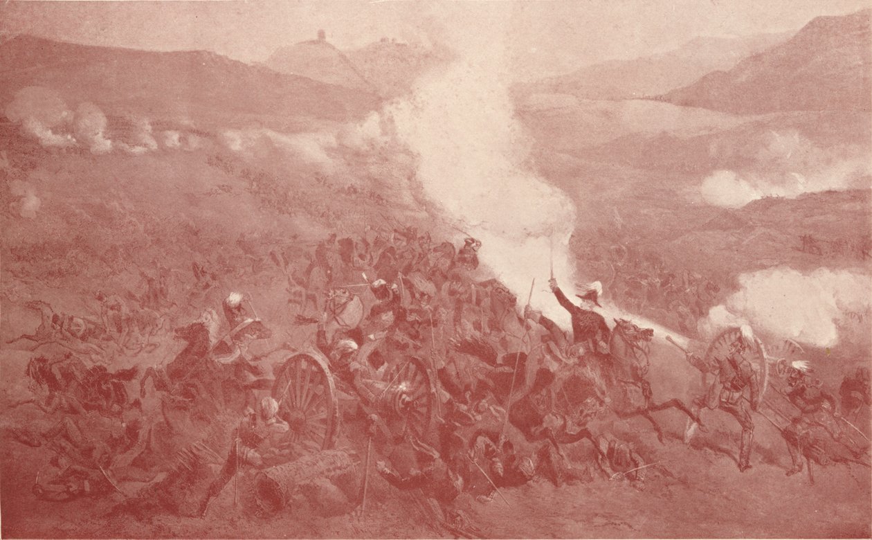 La Charge de cavalerie à Balaclava, 1854 1909 - Unbekannt