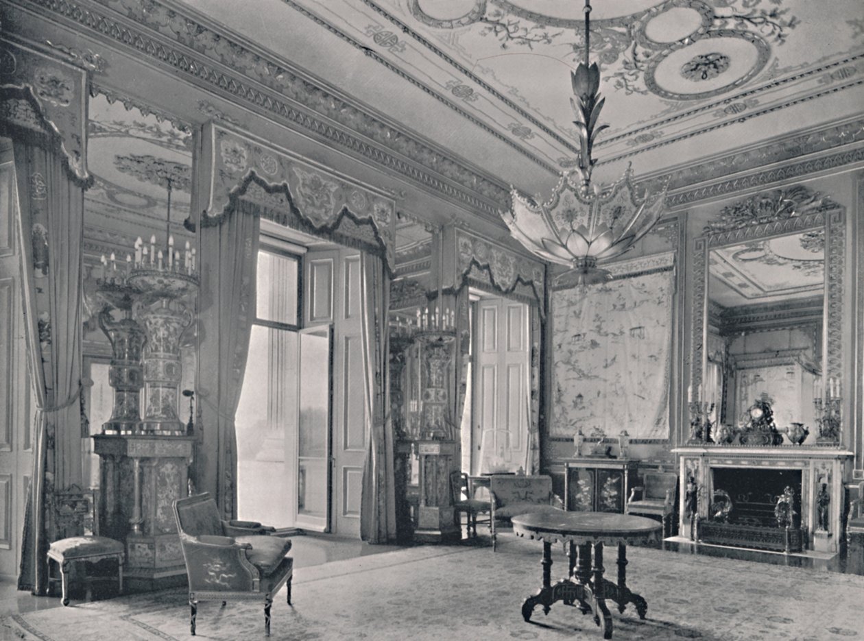 La salle centrale, palais de Buckingham, coin sud-est, 1939 - Unbekannt
