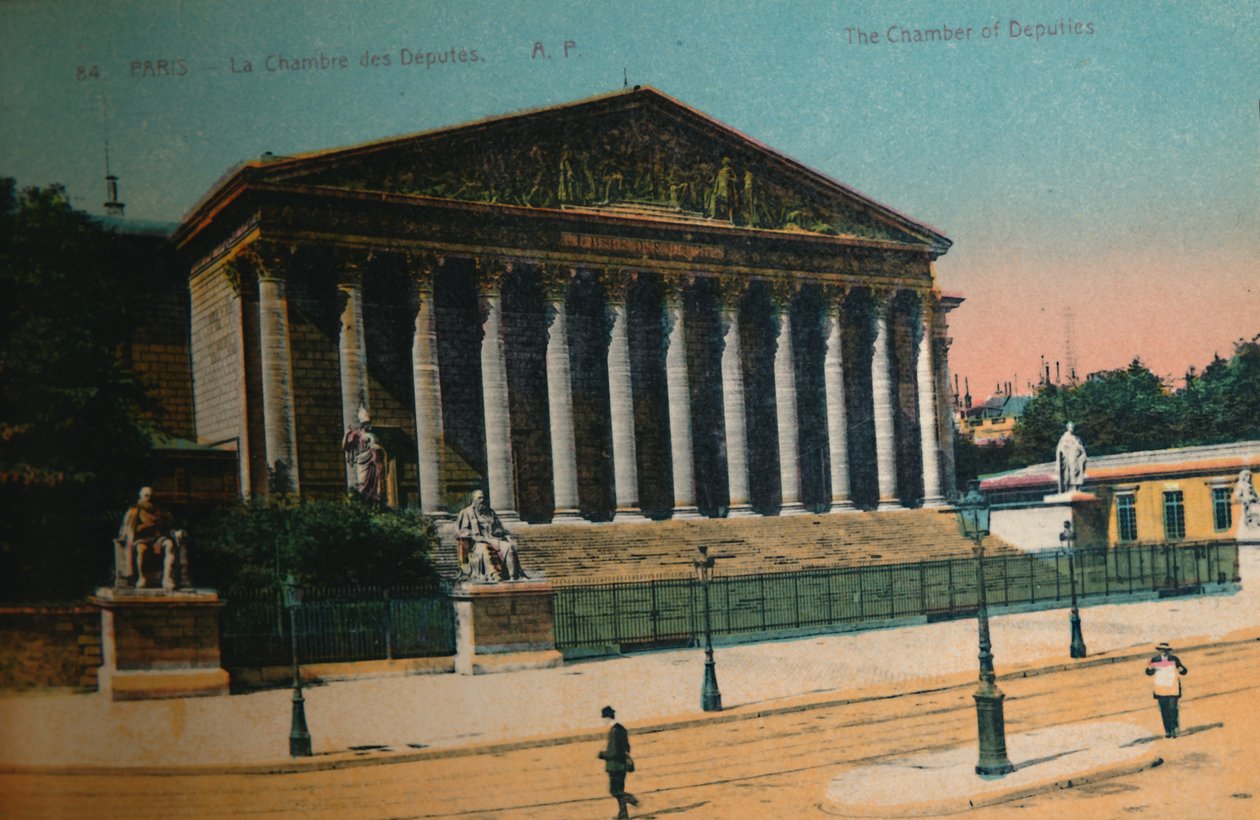 La Chambre des députés, Paris, vers 1920 - Unbekannt