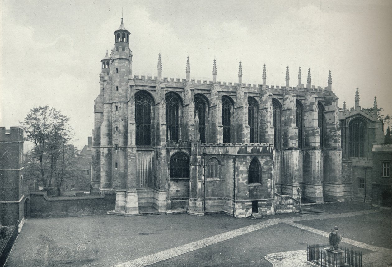 La chapelle, depuis le toit de Long Chamber, 1926 - Unbekannt