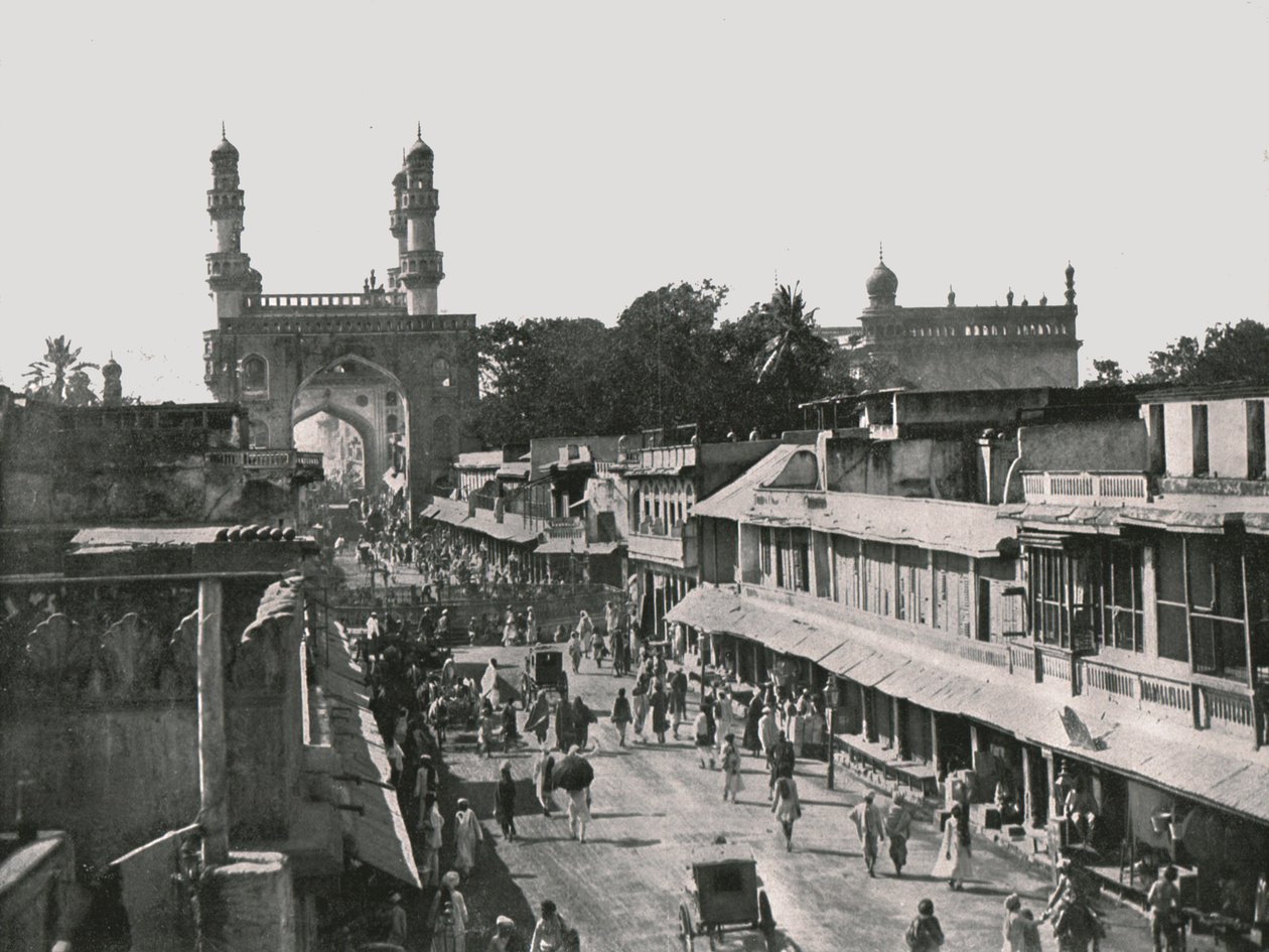 Le Char Minar, Hyderabad, Inde, 1895 - Unbekannt