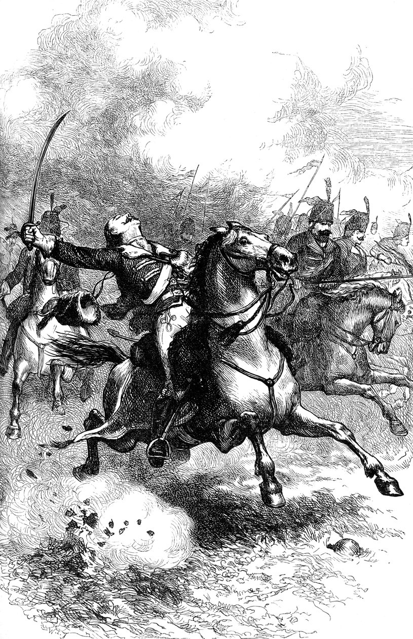 La Charge de Pulaski, vers 1880 - Unbekannt