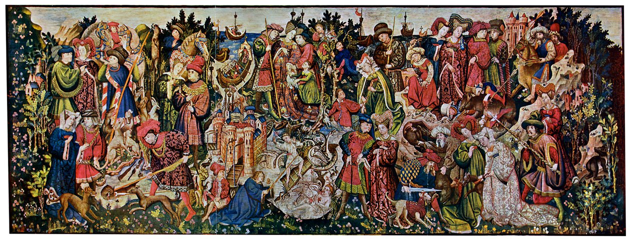 Les tapisseries de chasse de Chatsworth, première de la série, 1930 - Unbekannt