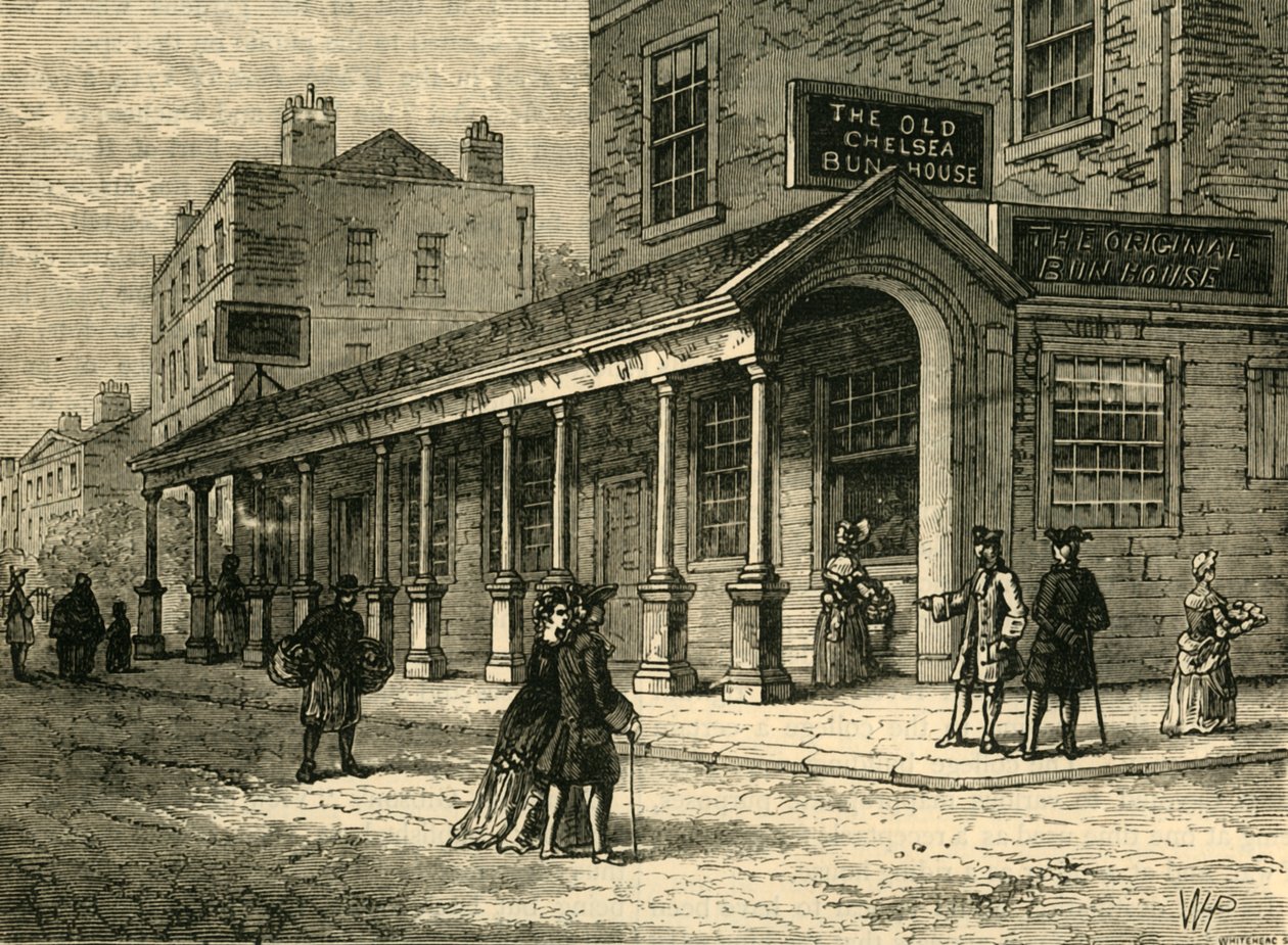 La Maison des petits pains de Chelsea, 1810, vers 1876 - Unbekannt