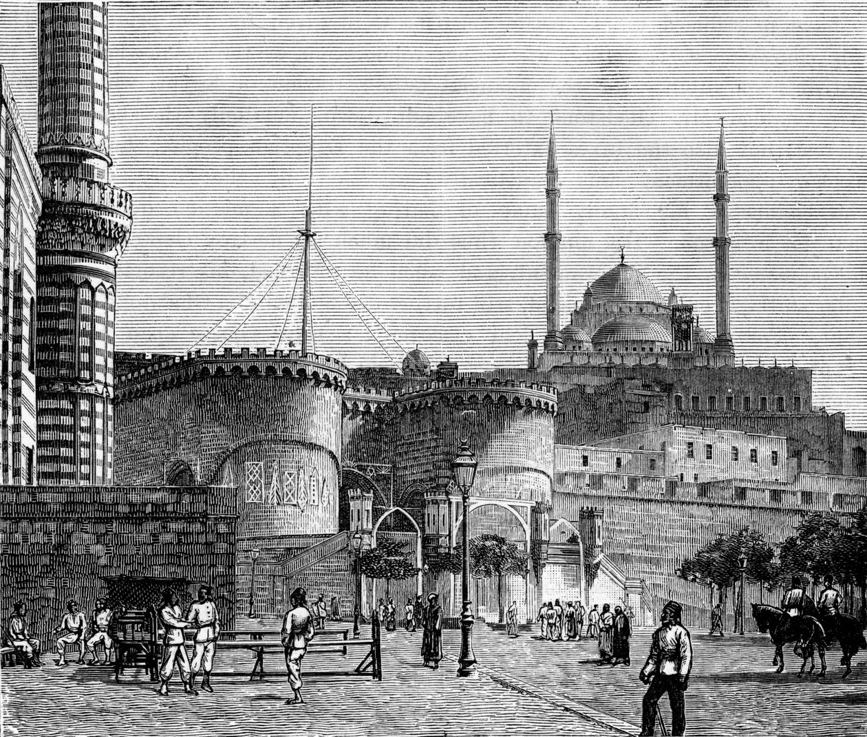 La Citadelle, Le Caire, Égypte, 1900 - Unbekannt