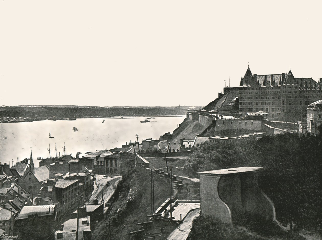 La Citadelle et le fleuve Saint-Laurent, Québec, Canada - Unbekannt