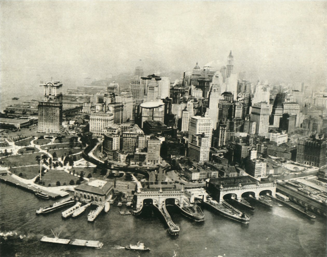 La ville de New York vue du ciel, 1936 - Unbekannt