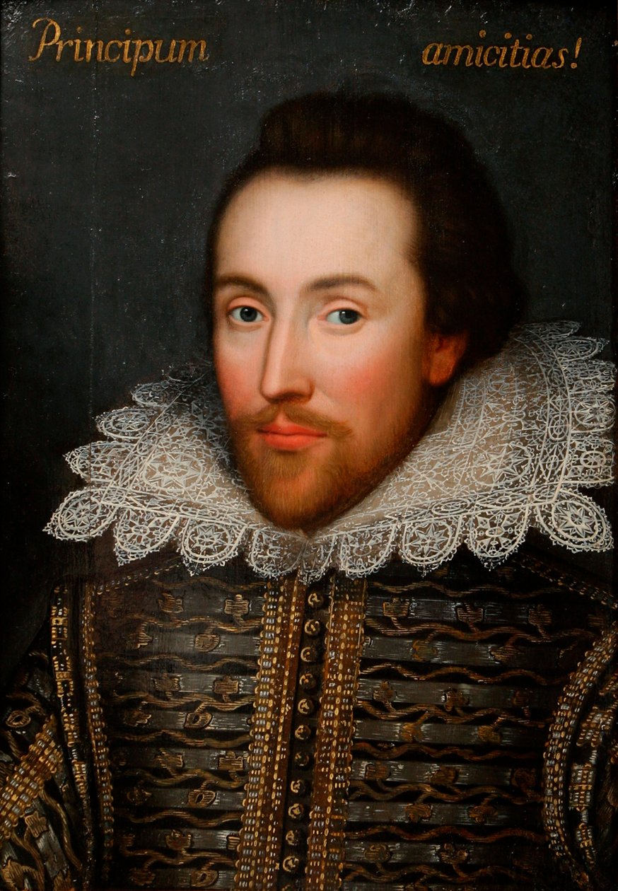 Le portrait Cobbe de William Shakespeare 1564-1616, vers 1610 - Unbekannt