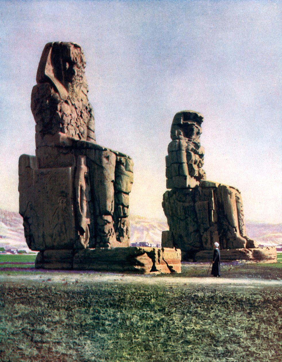Les Colosses de Memnon, Thèbes, Égypte, 1933-1934 - Unbekannt