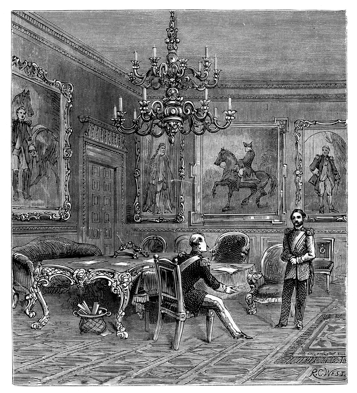 La Salle du Conseil, Palais de St James - Unbekannt