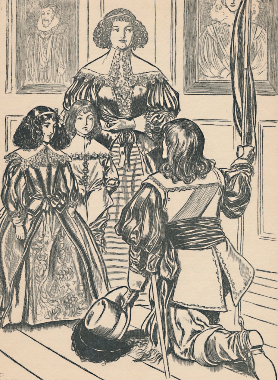 La Comtesse reçoit les bannières, vers 1907 - Unbekannt