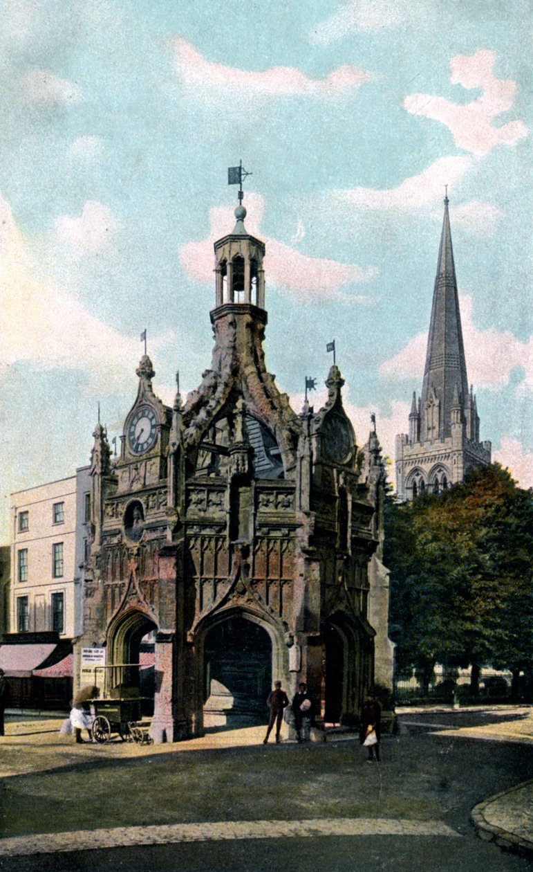 La Croix et la Cathédrale, Chichester, West Sussex, début du XXe siècle - Unbekannt