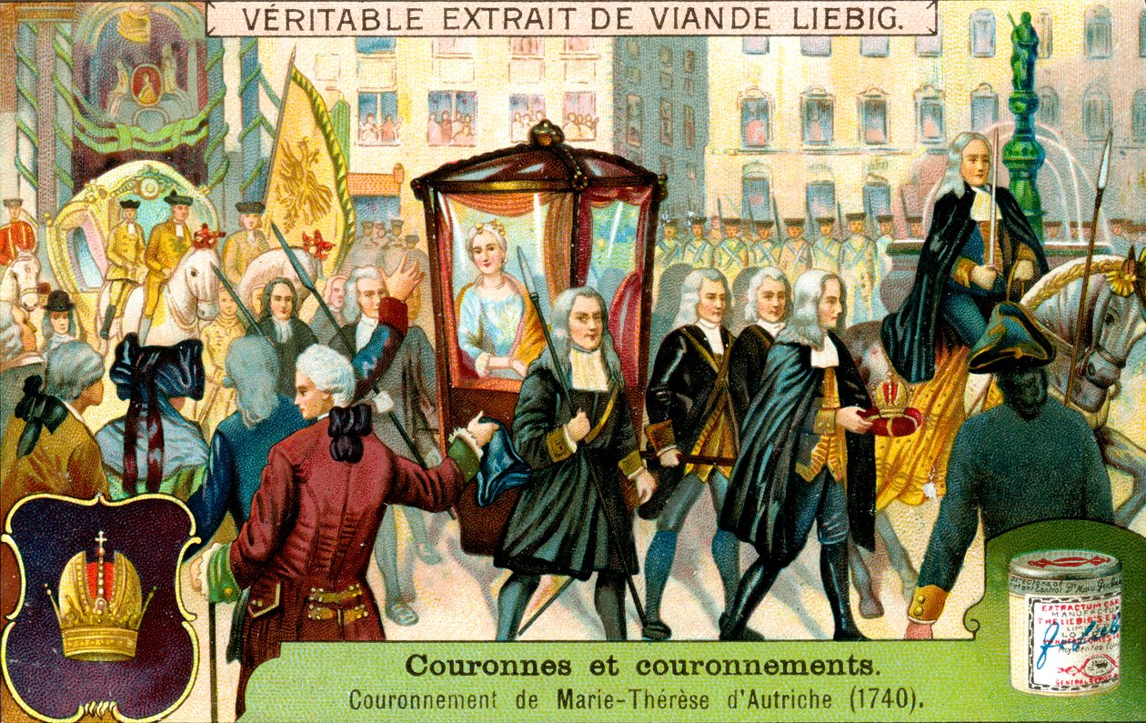 Le couronnement de Marie-Thérèse d