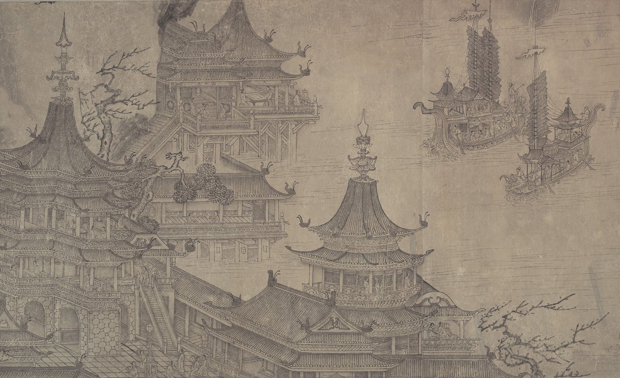 Le Palais Daming, début du 15ème siècle - Unbekannt