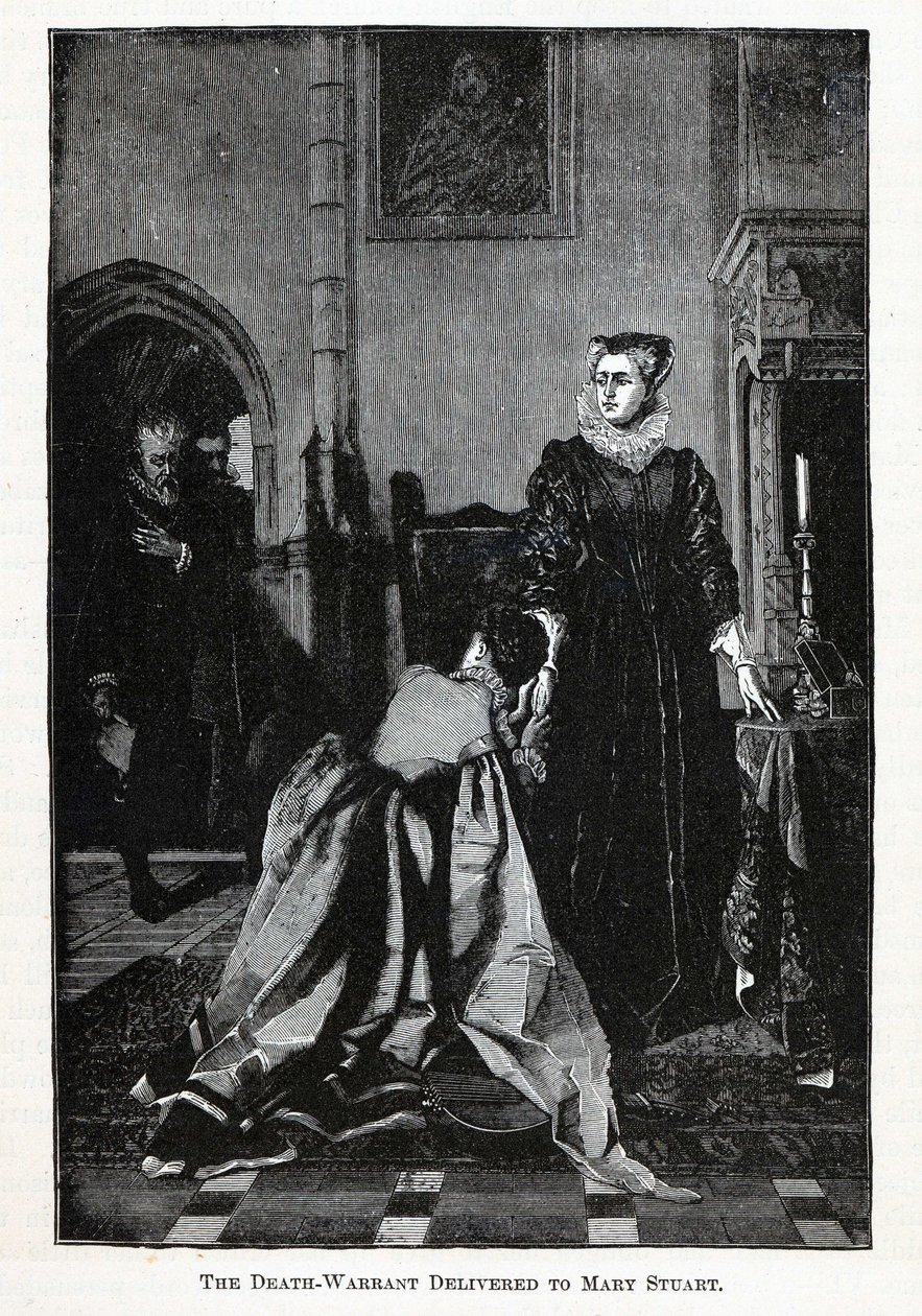 Le Mandat de Mort Remis à Marie Stuart, 1882 - Unbekannt