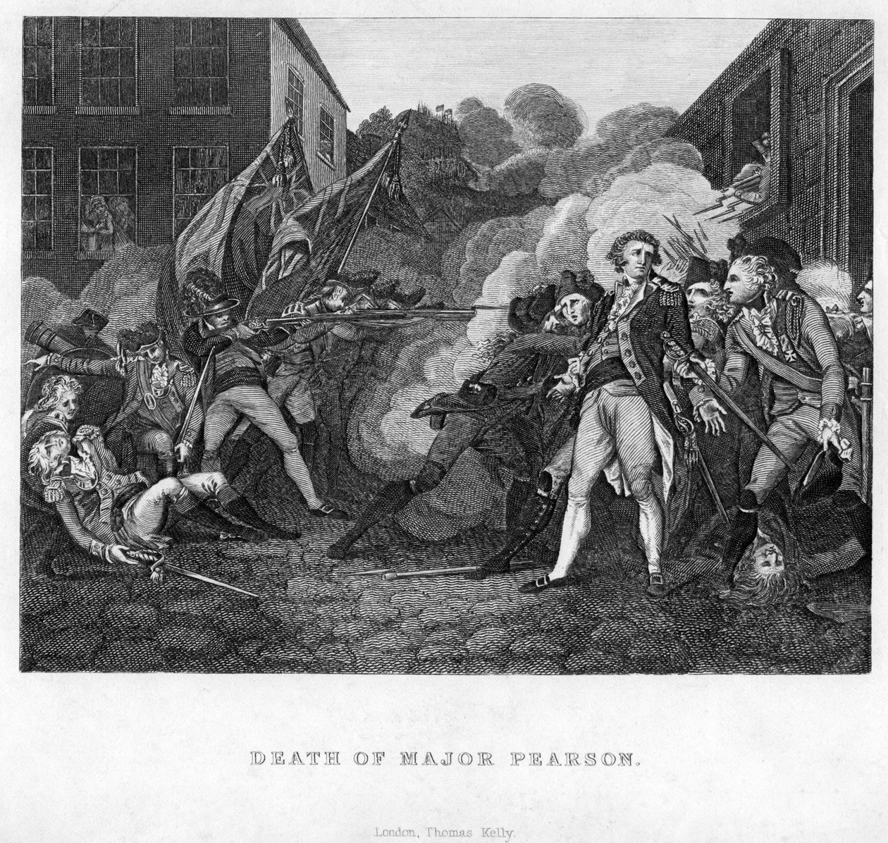 La mort du major Pearson, vers 1782-1784 - Unbekannt