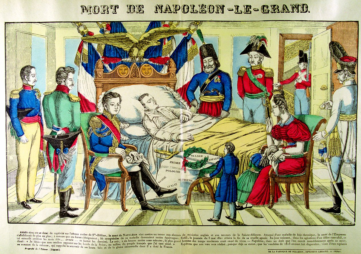 La mort de Napoléon le Grand, 5 mai 1821, 1825 - Unbekannt