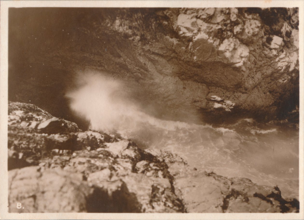 Les soufflets du diable, Kynance Cove, 1927 - Unbekannt