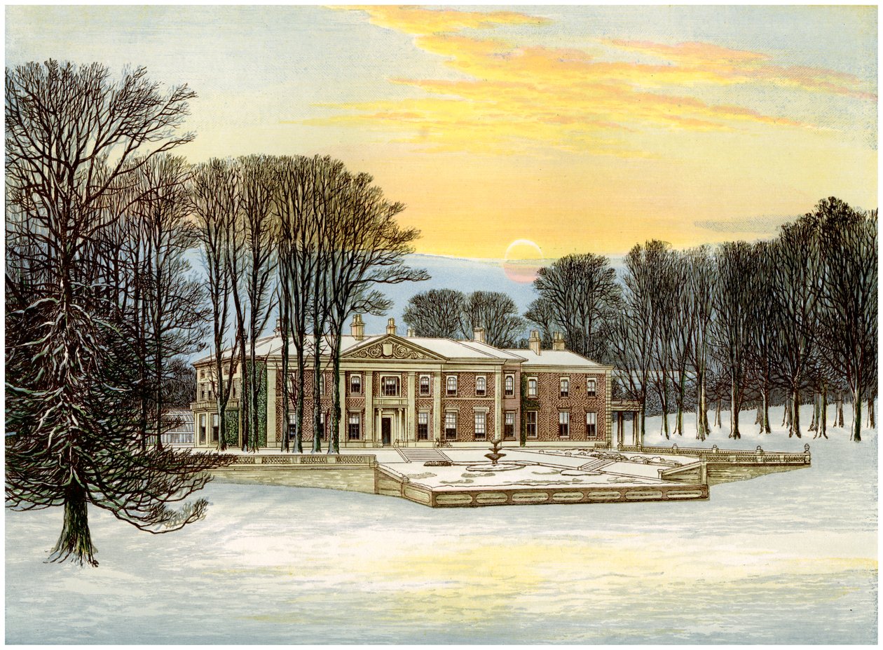 La Maison Down, Dorset, maison du baronnet Smith-Marriott, c. 1880 - Unbekannt