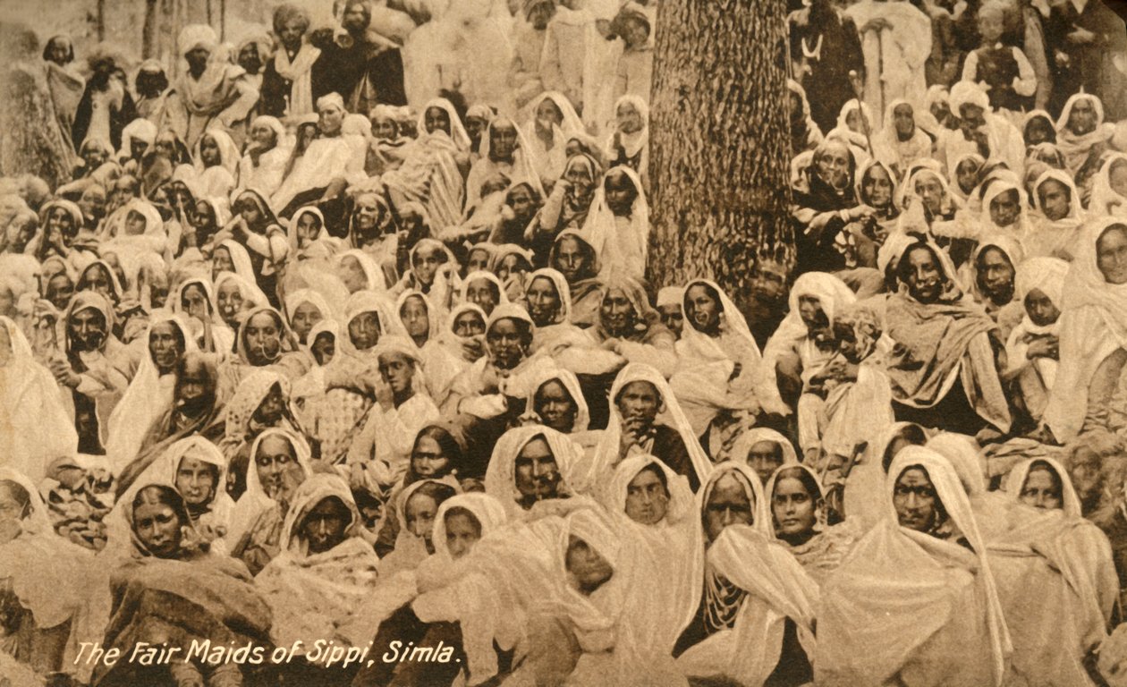 Les belles demoiselles de Sippi, Simla, vers 1918-1939 - Unbekannt