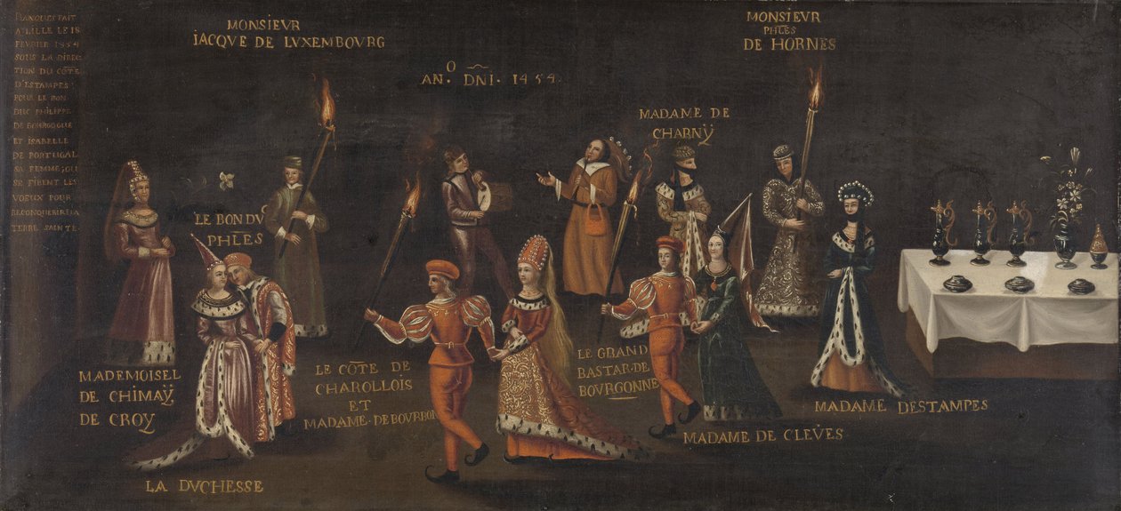 Le Festin du Faisan Le voeu du faisan, milieu du 16e siècle - Unbekannt