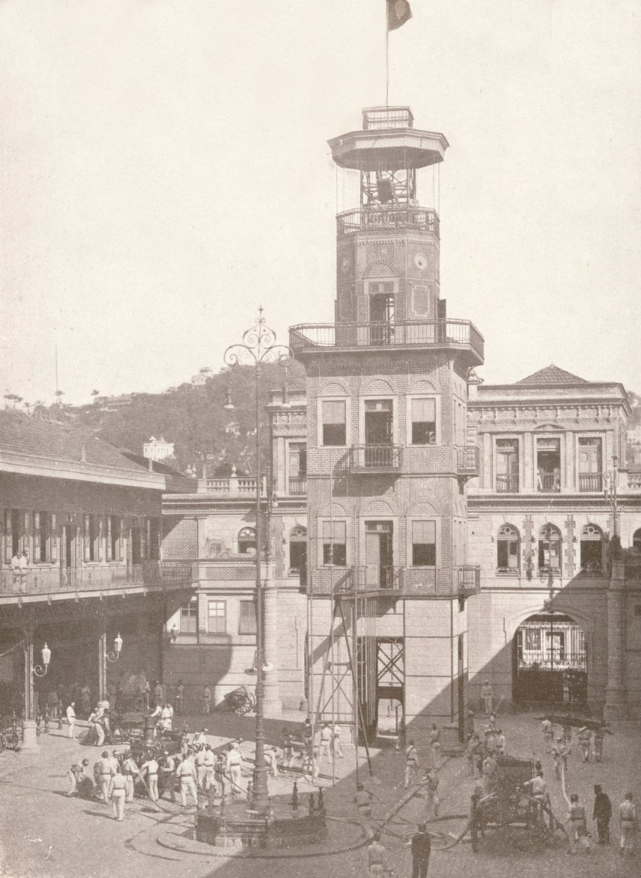 Le quartier général des pompiers, 1914 - Unbekannt