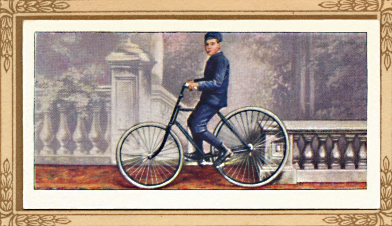 Le premier vélo à pneus pneumatiques, 1939 - Unbekannt