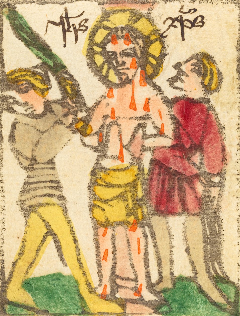La flagellation, 14251450 | Unbekannt | Estampe d'art