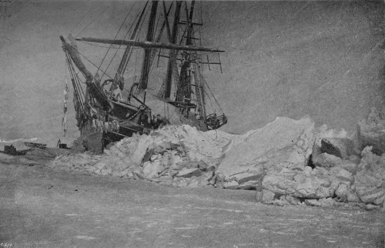 Le Fram après une pression de glace. 10 janvier 1895, 1895-1897 - Unbekannt
