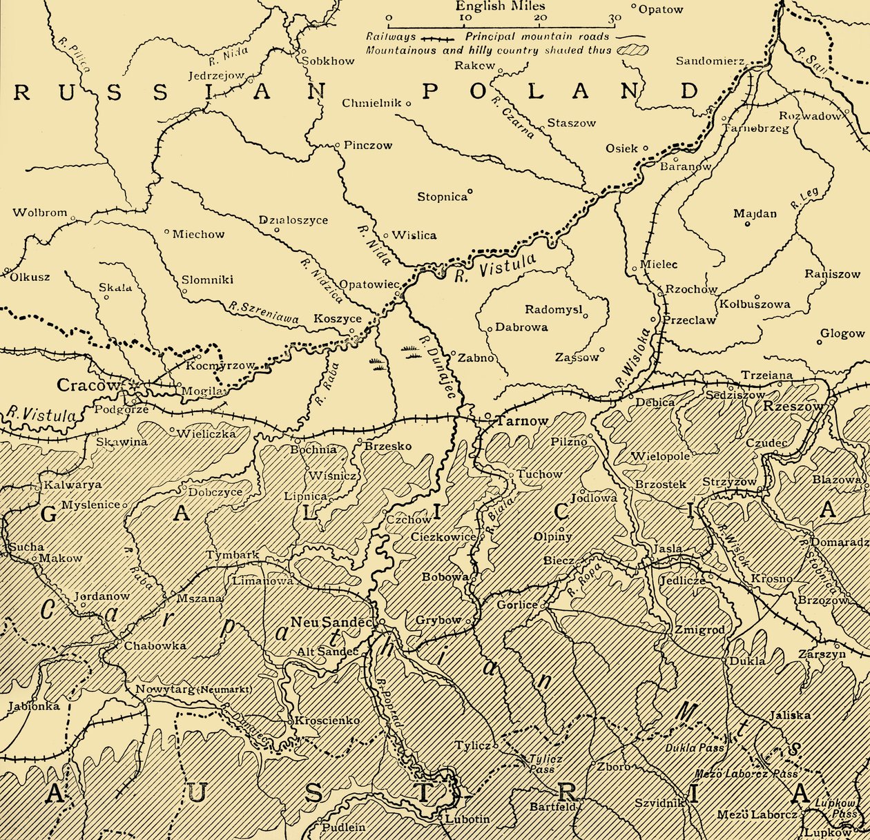 La campagne de Galicie, Première Guerre mondiale, vers 1915, 1920 - Unbekannt