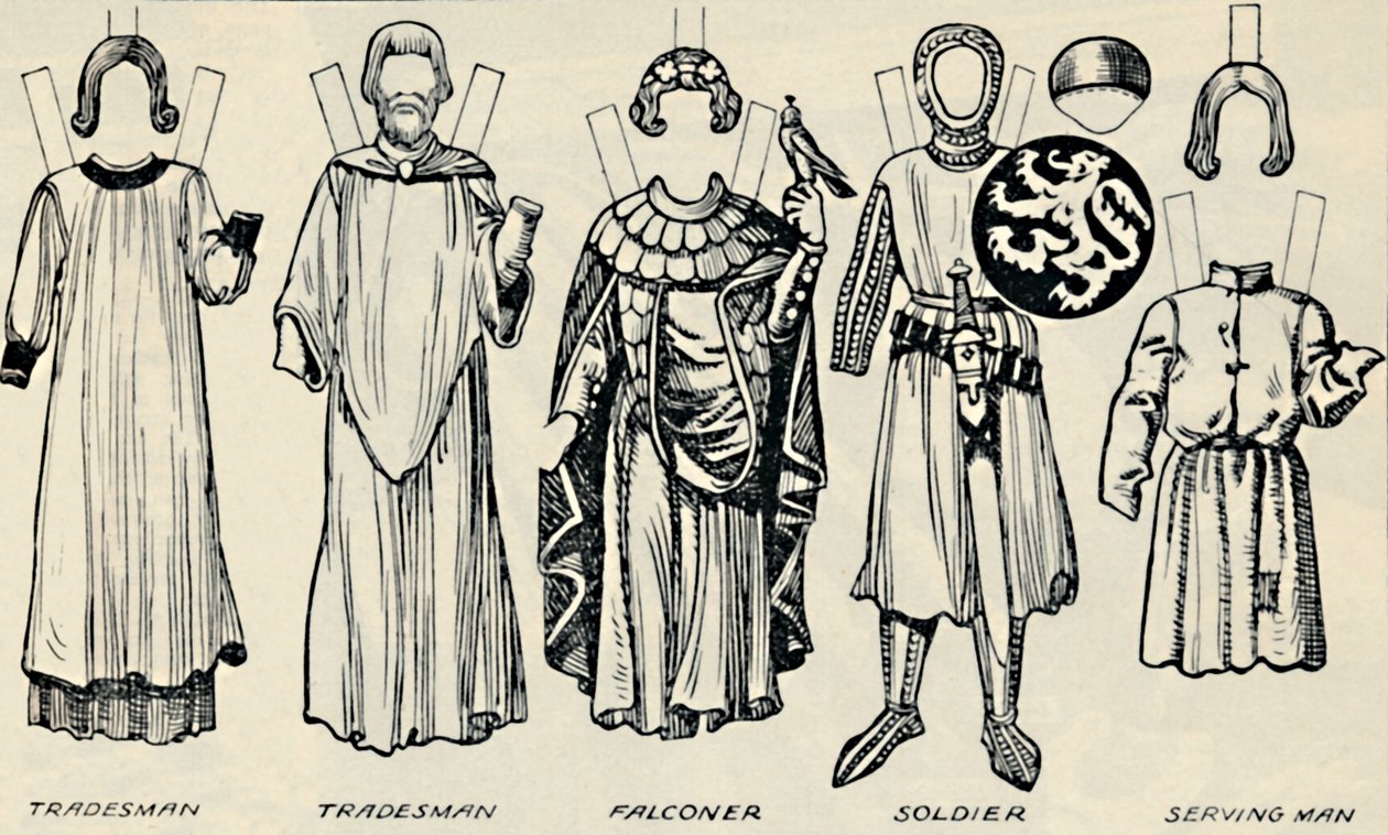 La Galerie du Costume Britannique : Ce que les hommes et les femmes portaient à l