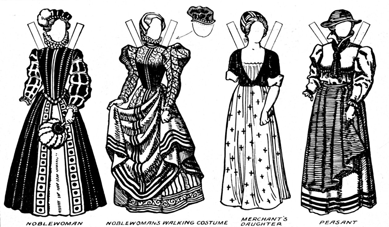 La galerie des costumes : robes portées à l