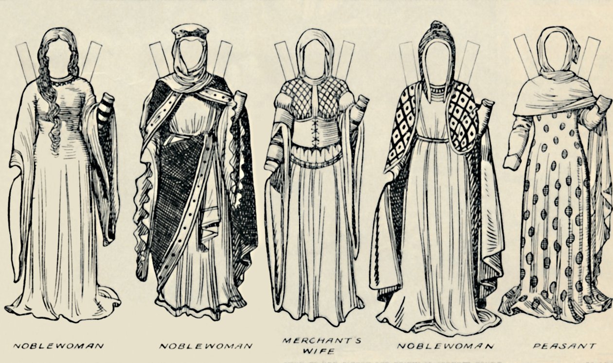 La Galerie des costumes historiques : Les robes portées à l