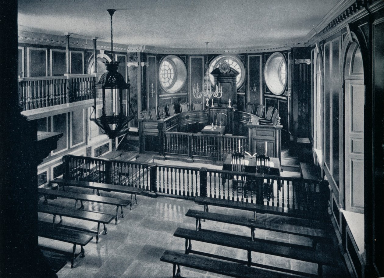 La Cour générale au Capitole de Williamsburg, vers 1938 - Unbekannt