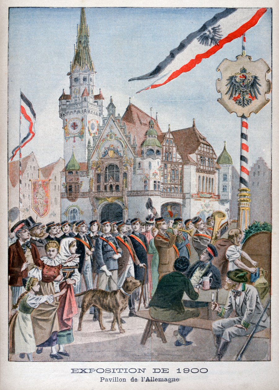 Le pavillon allemand à l