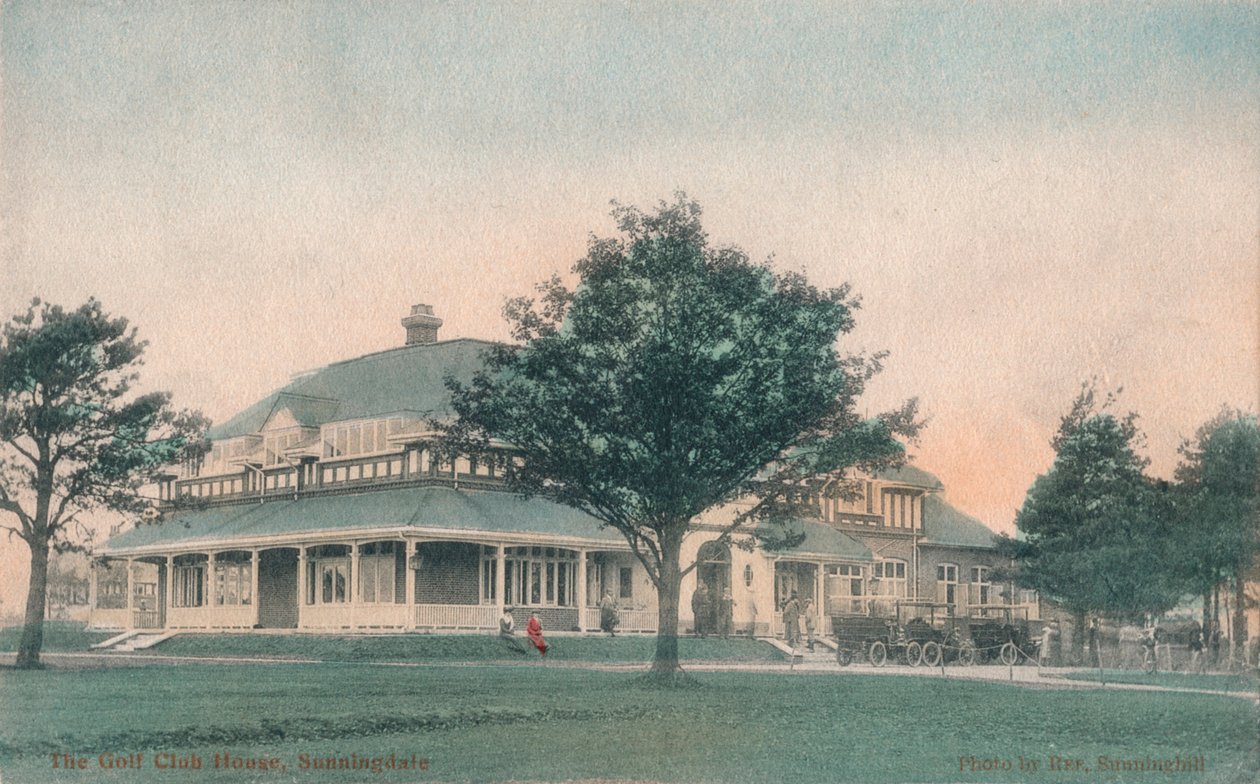 Le club de golf, Sunningdale, vers 1910 - Unbekannt