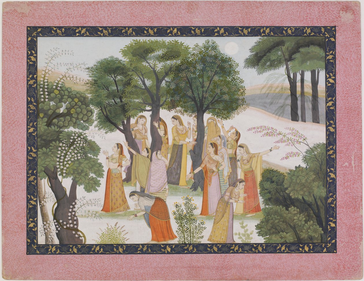 Les Gopis cherchent Krishna d