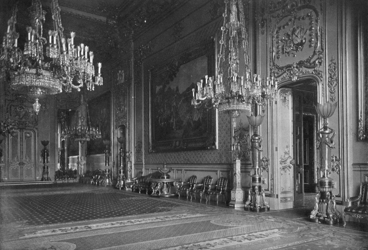 La grande salle de réception, château de Windsor, 1912 - Unbekannt