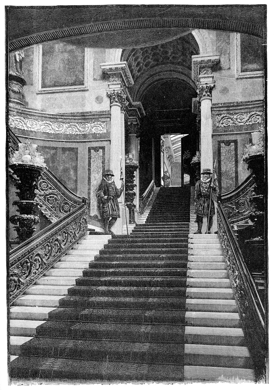 Le Grand Escalier, Palais de Buckingham, Londres - Unbekannt