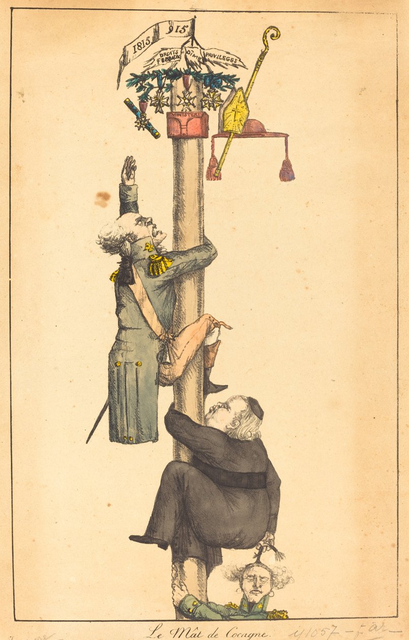 Le Poteau graisseux, 1815 - Unbekannt