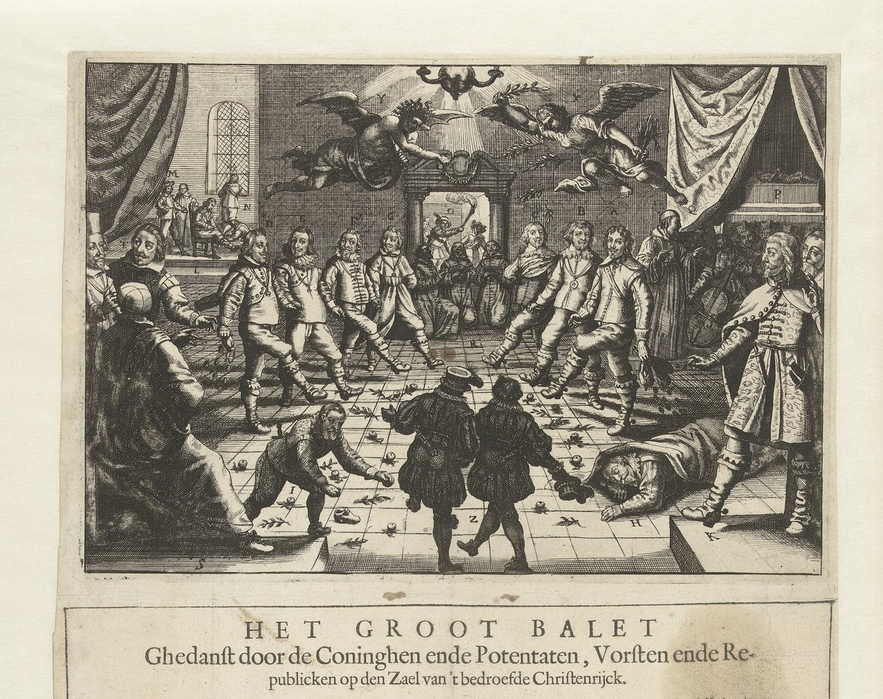 Le Grand Ballet de la Guerre Européenne, vers 1643 - Unbekannt