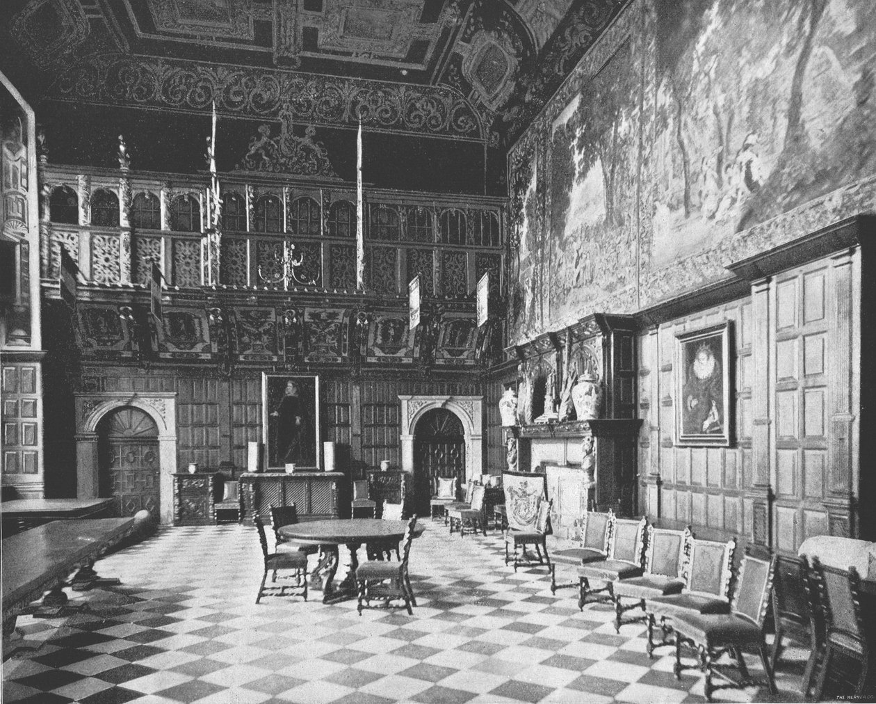La Grande Salle, Hatfield House, Hatfield, Hertfordshire, 1894 - Unbekannt