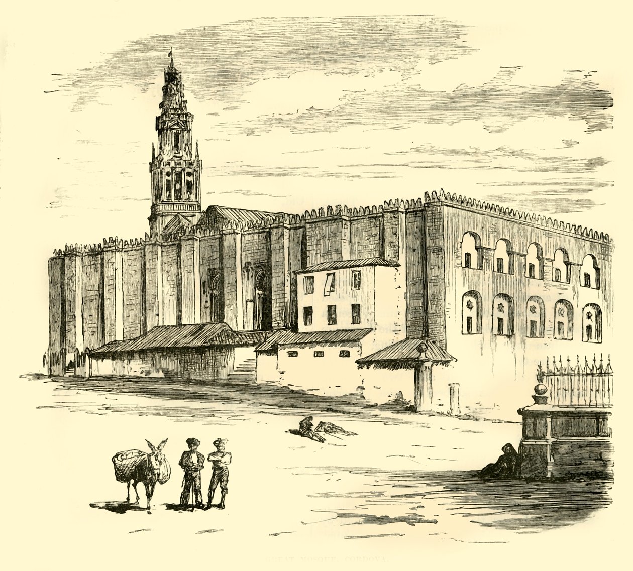 La Grande Mosquée, Cordoue, 1890 - Unbekannt
